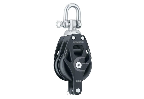 Harken Element 2-schijfsblok met hondsvot