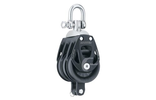 Harken Element 3-schijfsblok met hondsvot