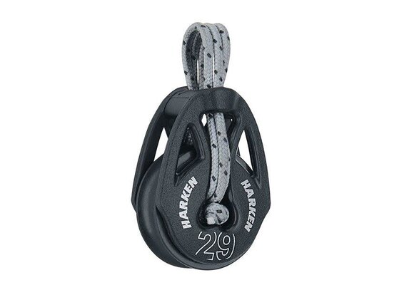 Harken Soft-attach Ø29 mm T2 1-schijfsblok