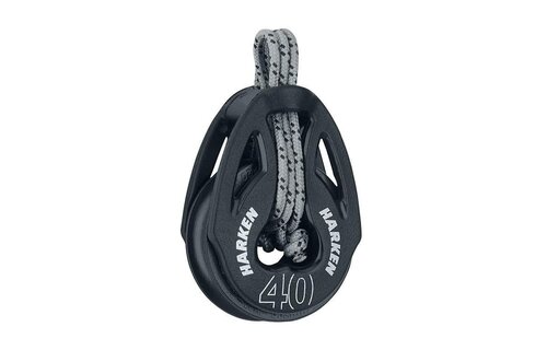 Harken Soft-attach Ø40 mm T2 1-schijfsblok