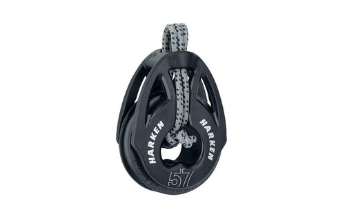 Harken Soft-attach Ø57 mm T2 1-schijfsblok