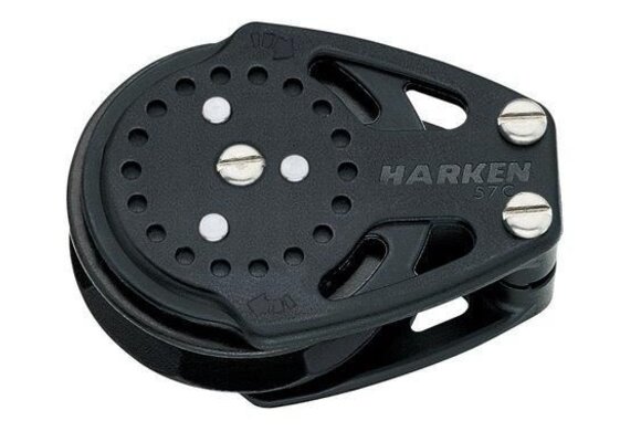 Harken Carbo Ratchamatic Schildpad blok met automatische ratel