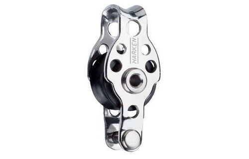 Harken 1-schijfsblok met hondsvot 16 mm