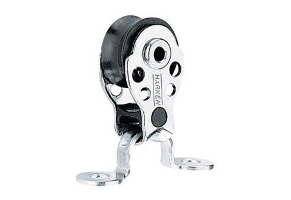 Harken 1-schijfsblok met vlinderoog 16 mm