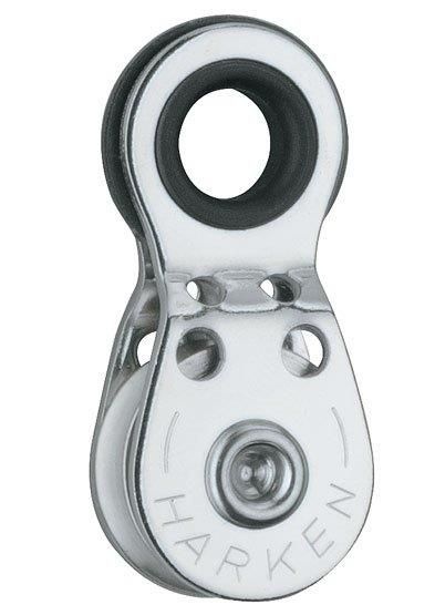 Harken 1-schijfsblok met draadoog met bronzen schijf 16 mm