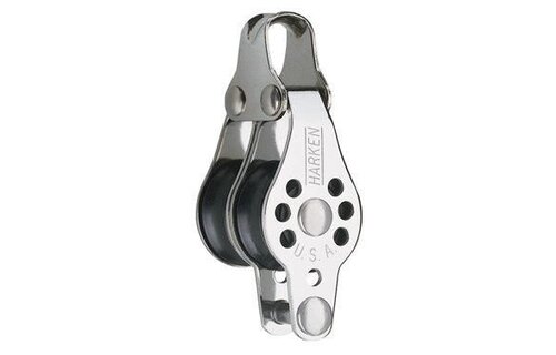 Harken Micro 2 schijfsblok met hondsvot
