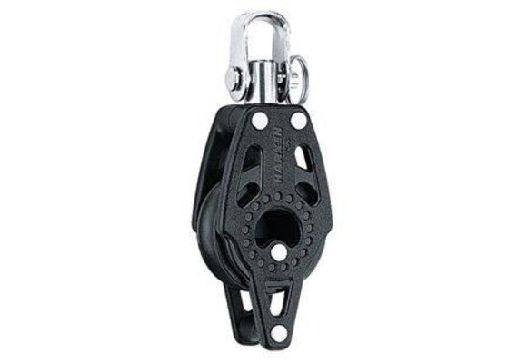 Harken Carbo 1-schijfsblok met hondsvot 29 mm