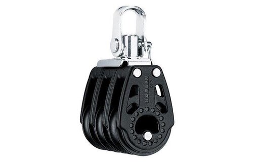 Harken Carbo 3-schijfsblok met hondsvot 29 mm