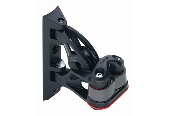 Harken Carbo blok roterend met aluminium klem 29 mm
