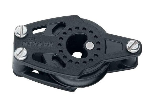 Harken voetblok met hondsvot 40 mm