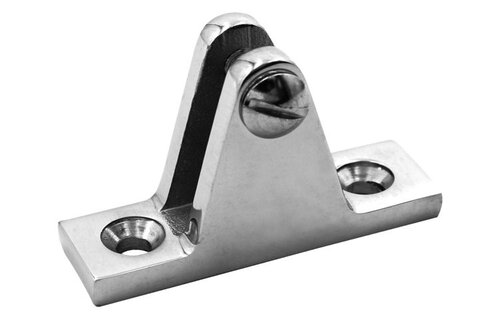 Talamex Buiskapbeslag RVS dekplaat 90° met schroef