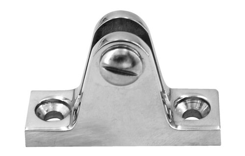 Talamex Buiskapbeslag RVS dekplaat 80° met schroef