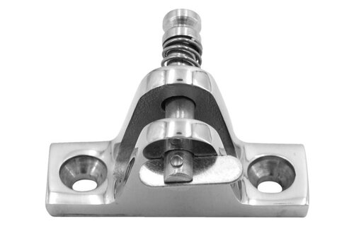 Talamex Buiskapbeslag RVS dekplaat 80° met dropnose pin