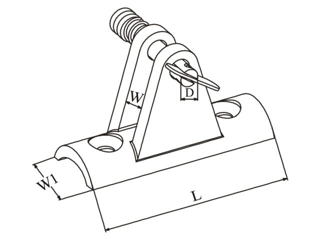 Talamex Buiskapbeslag RVS dekplaat hol 90° met dropnose pin