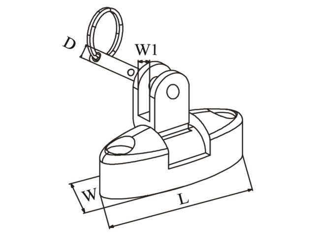 Talamex Buiskapbeslag RVS dekscharnier met fast pin