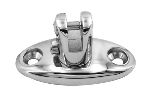Talamex Buiskapbeslag RVS dekscharnier 360° verwijderbaar