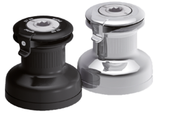 Antal Self-tailing verchroomde winch XT30.2ST (1+1-speed)
