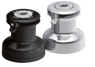 Antal Self-tailing verchroomde winch XT30.2ST (1+1-speed)