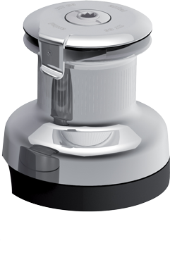 Antal Self-tailing verchroomde winch XT66 (2-spee