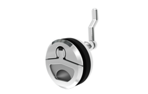 Allpa RVS Luiksluiting met draaigreep