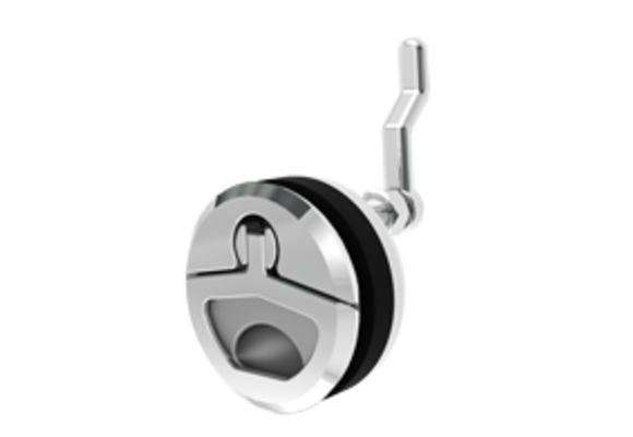 Allpa RVS Luiksluiting met draaigreep