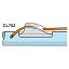 Clamcleat cleat met geleide-oog voor CL702AN Boom aluminium 3-6mm