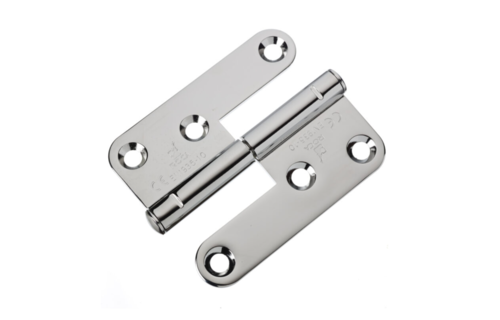 Roca paumelle scharnier RVS 98 x 82 mm