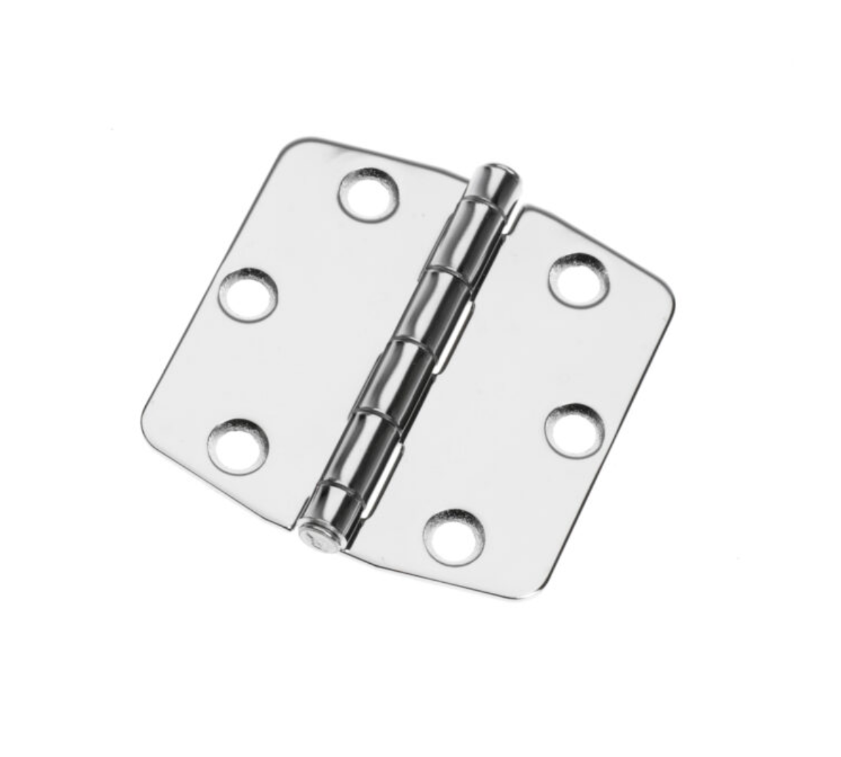 Roca staartscharnier vlak RVS 74 x 75 mm 440092