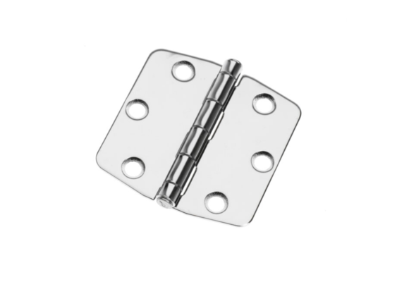 Roca staartscharnier vlak RVS 74 x 75 mm  440091