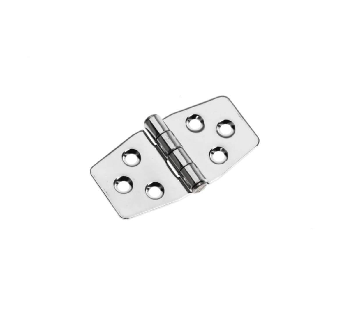 Roca staartscharnier vlak RVS 76 x 40 mm 441499