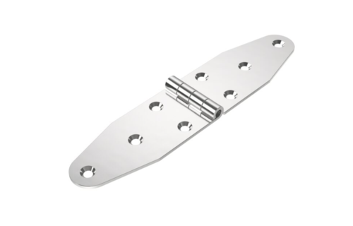 Roca staartscharnier vlak RVS 180 x 40 mm 441620