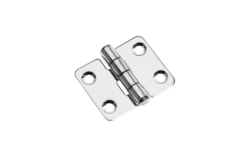 Roca vlakscharnier met ronde hoeken RVS 48 x 40 mm 441540