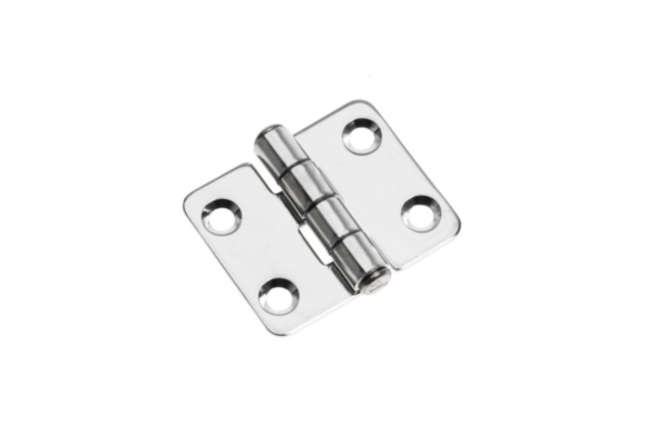 Roca vlakscharnier met ronde hoeken RVS 48 x 40 mm 441540