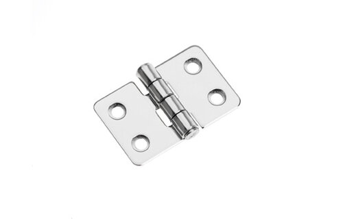 Roca vlakscharnier met ronde hoeken RVS 60 x 39 mm 441690