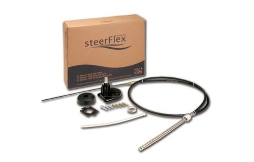 Maxflex stuursysteem LT tot 55pk + Stuurwiel DeLuxe