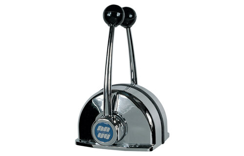 Ultraflex B104 bedieningsunit dubbel verchroomd