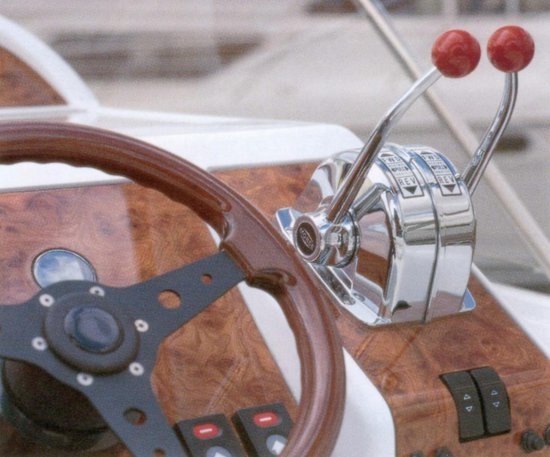 SeaStar MT3 Dual Action Top Mount Control Model MT3 Twin Lever