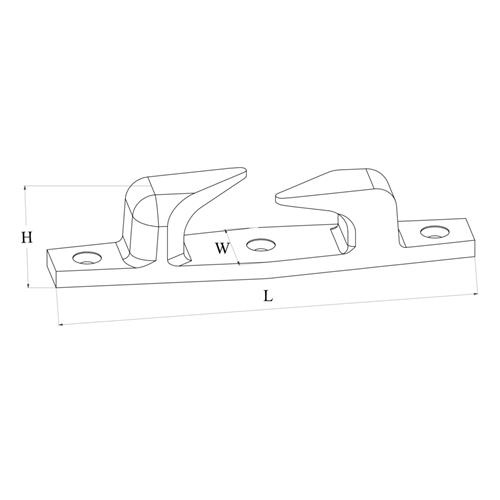 Hollex set boegklampen rvs316