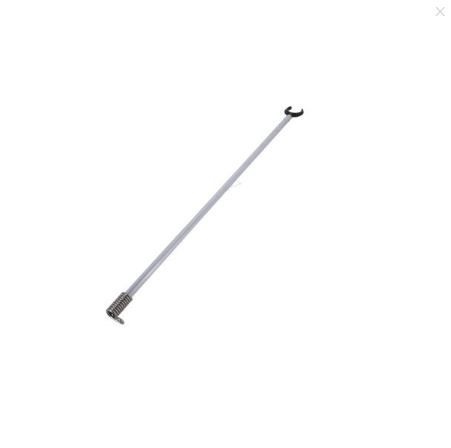 Landvastpaal RVS 111 cm