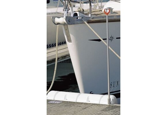 Landvastpaal RVS 111 cm