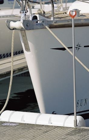 Landvastpaal RVS 111 cm