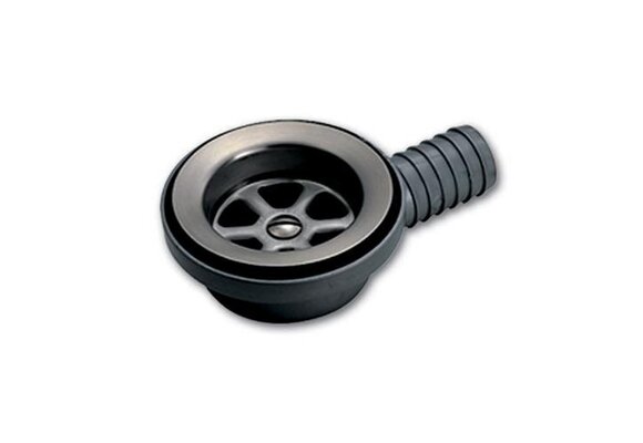 Afvoer haaks 20mm met plug