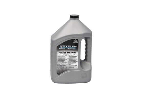 Quicksilver Premium plus 2-takt buitenboordmotor olie TC-W33 4L 858027QB1