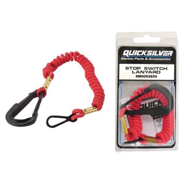 Quicksilver Dodemanskoord mercury 135cm (54") 8M0164891