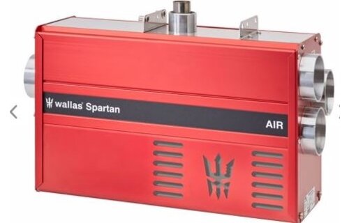 Wallas 50 Spartan Air, dieselverwarming