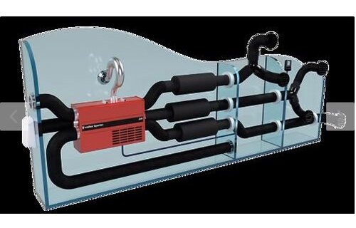 Wallas 50 Spartan Air, dieselverwarming