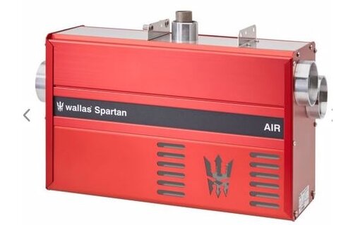 Wallas 50 Spartan Twin, dieselverwarming