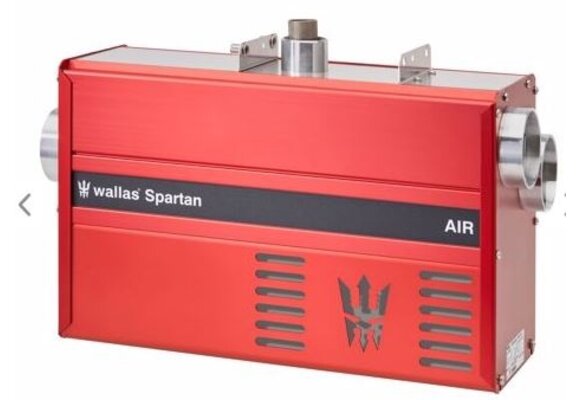 Wallas 50 Spartan Twin, dieselverwarming