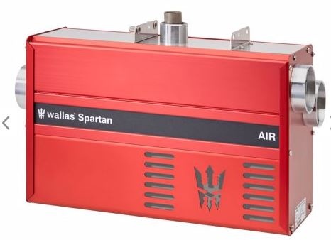 Wallas 50 Spartan Twin, dieselverwarming