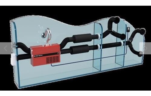 Wallas 50 Spartan Twin, dieselverwarming